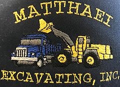 Matthaei Excavating logo